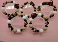 Image 4 of 5pc CharmCafé Stack Bracelet for women teens and girls Coffee Lovers Bracelet