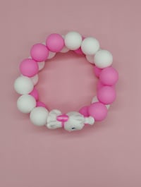 Image 5 of Purrfectly Beaded Marie Aristocat Charm Bracelet for teens women and girls
