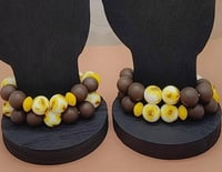 Image 5 of 2pc Sunflower Bracelet Stack