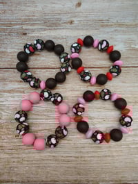 Image 4 of Chocolate Bomber Silicone Bracelet Stack