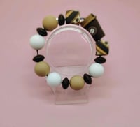 Image 5 of 5pc CharmCafé Stack Bracelet for women teens and girls Coffee Lovers Bracelet