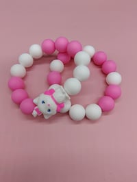 Image 6 of Purrfectly Beaded Marie Aristocat Charm Bracelet for teens women and girls