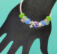 Image 6 of Drive da Boat opened cuff stainless steel charm bracelet for Your Arm Kandii