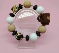 Image 6 of 5pc CharmCafé Stack Bracelet for women teens and girls Coffee Lovers Bracelet