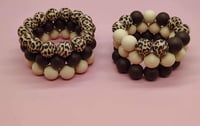 Image 7 of Safari Chic 3pc Bracelet Stack for women girls and teens