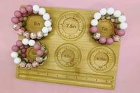 Image 8 of Springtime Delight Charm Silicone Beaded Bracelet Stacks