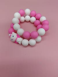 Image 7 of Purrfectly Beaded Marie Aristocat Charm Bracelet for teens women and girls