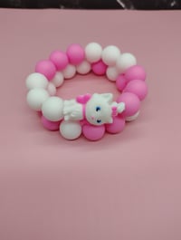 Image 9 of Purrfectly Beaded Marie Aristocat Charm Bracelet for teens women and girls
