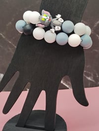 Image 10 of Nostalgic Cat Tom &amp; Jerry Bracelet for unisex adults, teens and kids