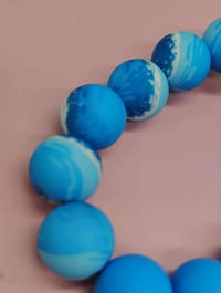 Image 10 of Blue Coastal Wave 3pc Bracelet Stack