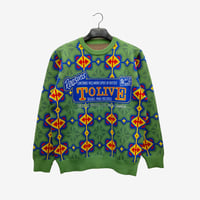 Image 1 of Burrito Christmas Sweater