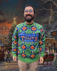 Image 2 of Burrito Christmas Sweater