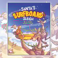 Santa's Surfboard Sleigh (PRE-ORDER)