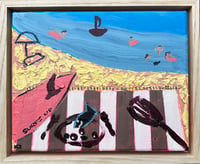 Image 1 of Quirky Beach Towel series
