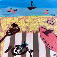 Image 3 of Quirky Beach Towel series