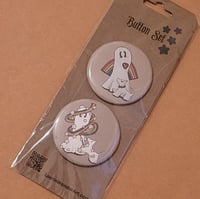 Image 2 of Button Set Pride Pins Set of 2