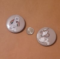 Image 4 of Button Set Pride Pins Set of 2