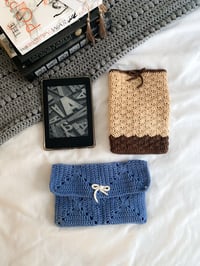 Image 1 of autumn series 🍂 e-reader crochet sleeves