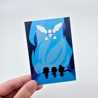 Image 2 of [★ LIMITED ] Deltarune Layered Wooden Keychain