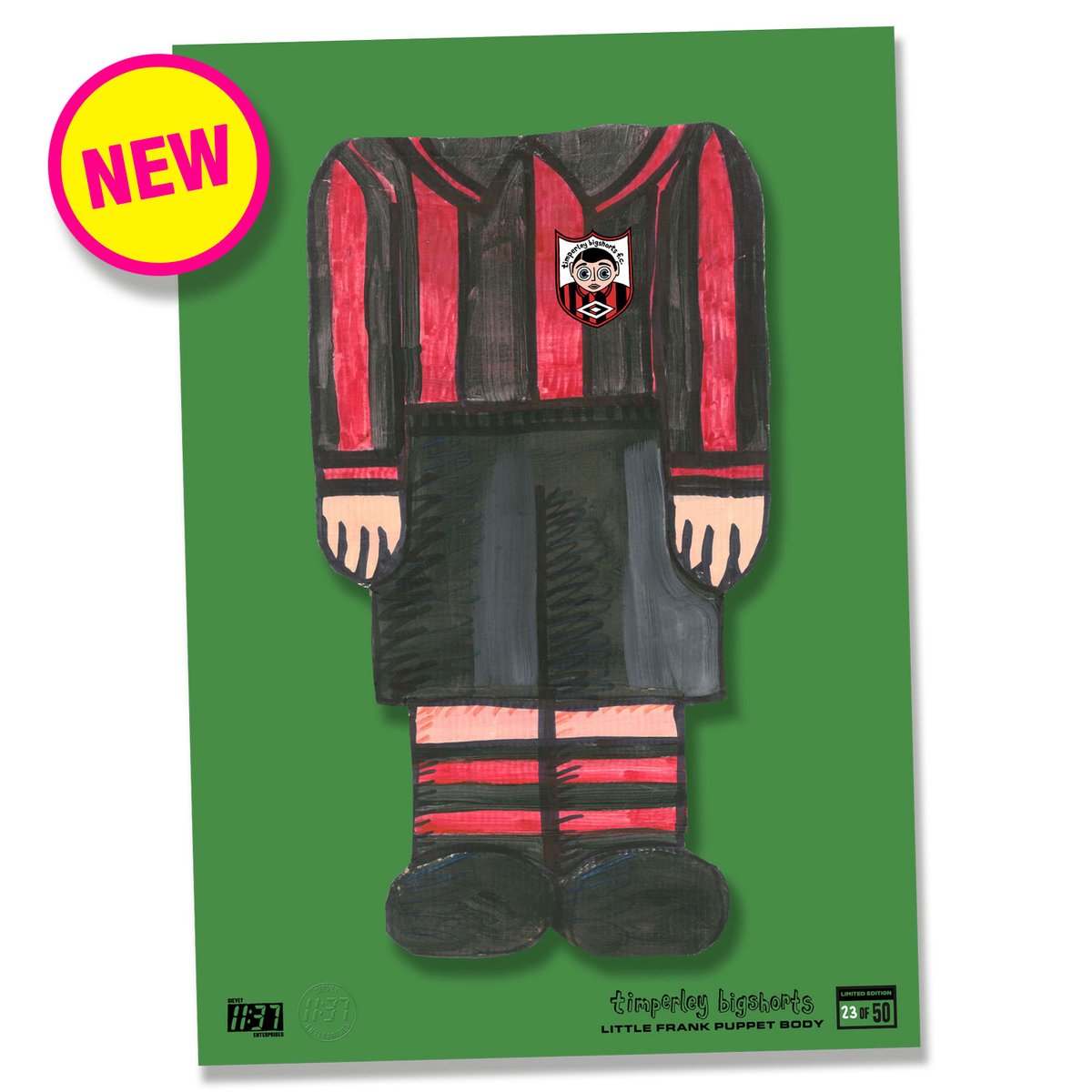 Image of Timperley Bigshorts replica puppet body - Limited Edition