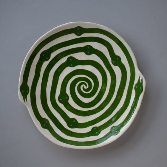 Image of Green Plant Plate