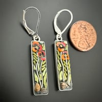 Image 2 of Poppy Long Earrings 