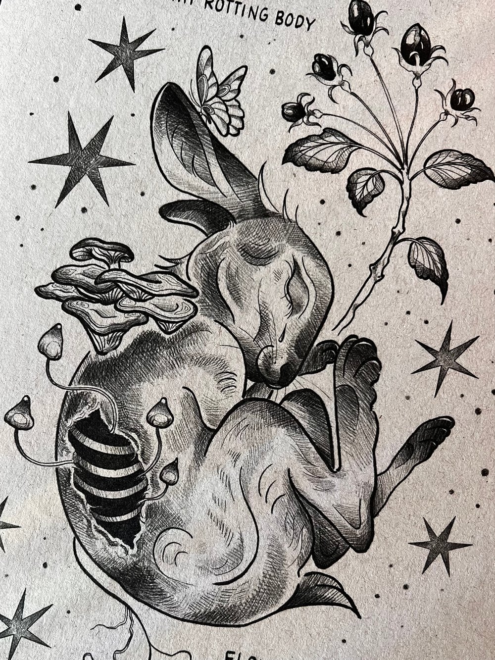 Image of Bunny print 