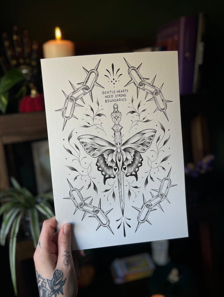 Image of Butterfly print