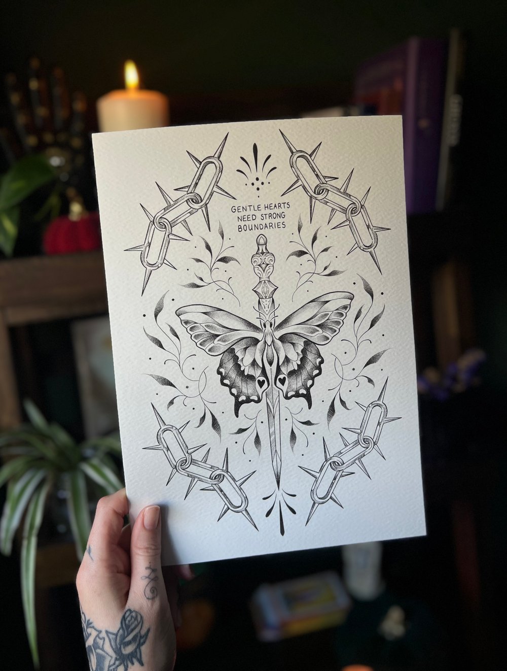 Image of Butterfly print