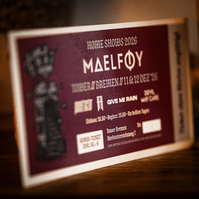 HOME SHOWS 2026 (11. + 12. Dez. 26) - Hardticket EARLY BIRD