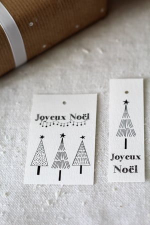 Image of Etiquette cadeaux Noël