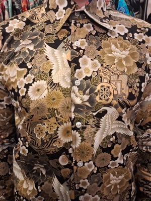 Image of Gold cranes 