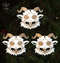 Image 1 of Yule Decor Pack: 3 x Krampus (3 decor items total)
