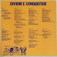 Image 3 of Dorsal Atlântica ‎– Dividir & Conquistar