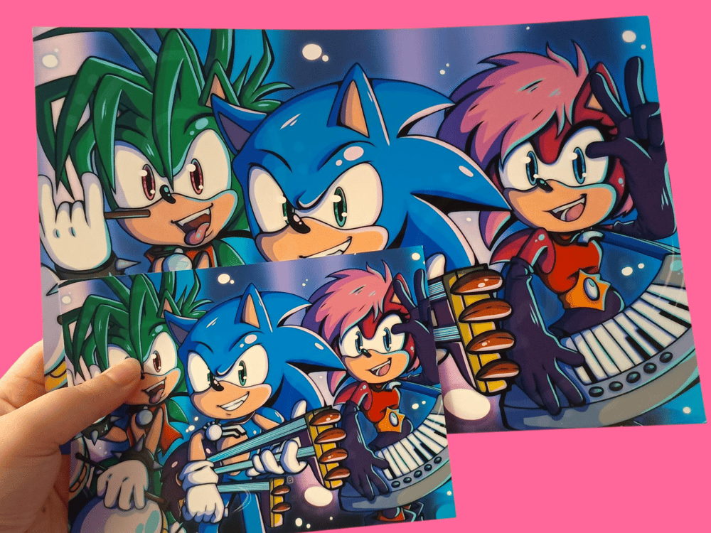 Image of Sonic Underground Print!