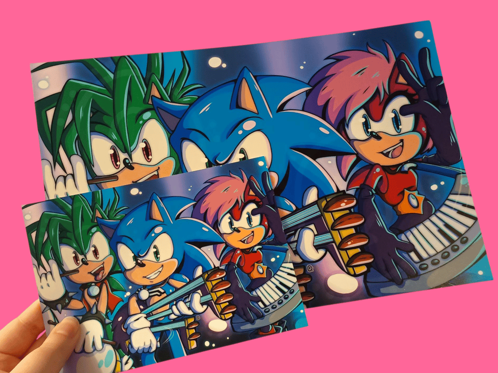 Image of Sonic Underground Print!