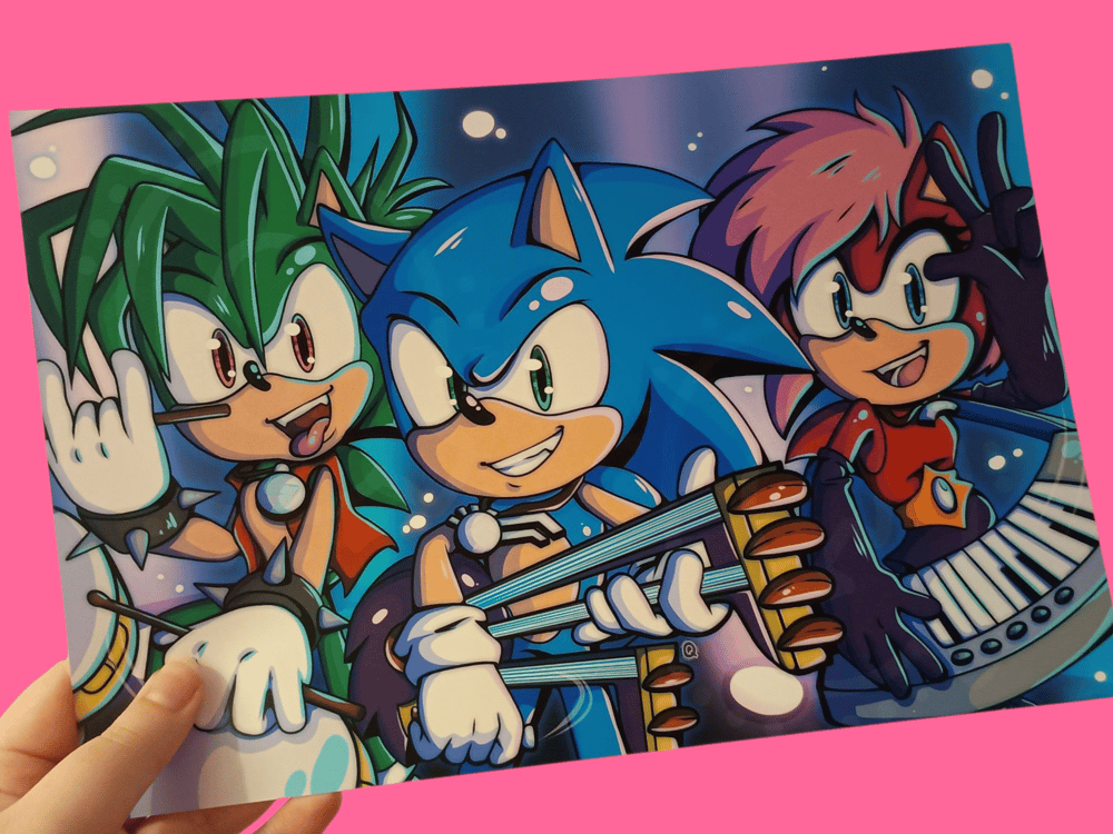 Image of Sonic Underground Print!