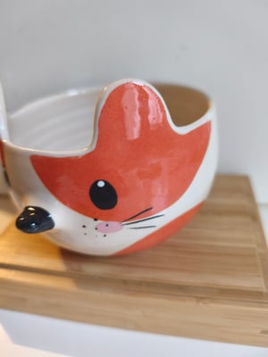 Image of Tasse chat orange  foncé 