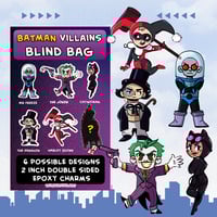 Image 1 of B-man Blind Bag 2" Epoxy Charm (RANDOM DRAW!)