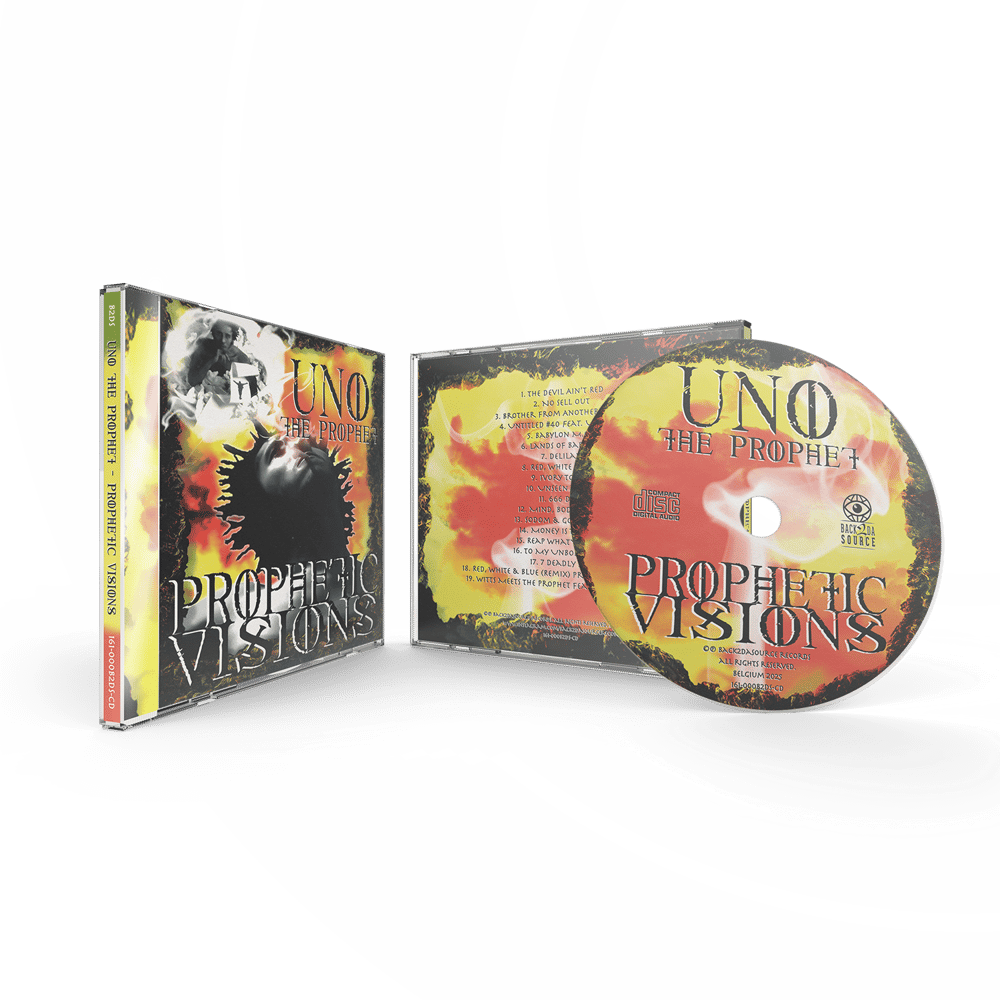 Image of UNO The Prophet - Prophetic Visions (CD, Album) (1996/2025) PRE ORDER NOW