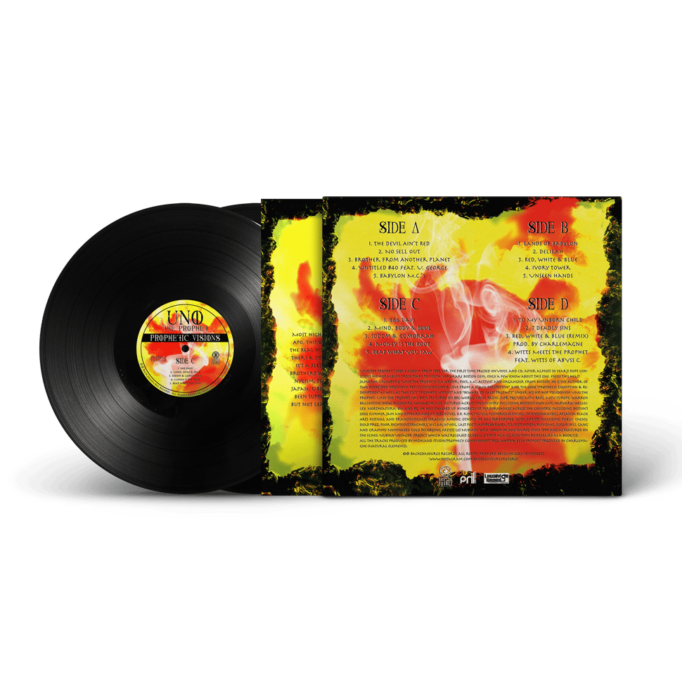 Image of UNO The Prophet - Prophetic Visions (2LP, Album) (1996/2025) PRE ORDER NOW