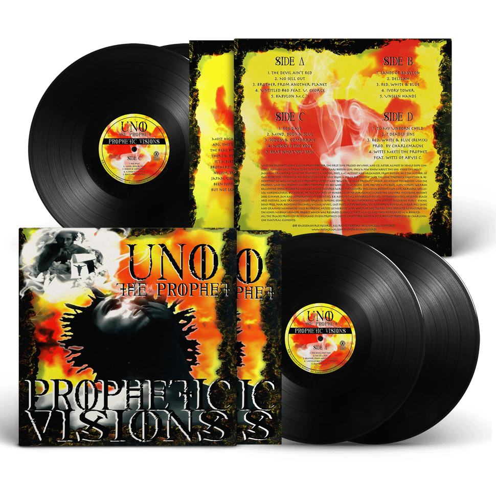 Image of UNO The Prophet - Prophetic Visions (2LP, Album) (1996/2025) PRE ORDER NOW
