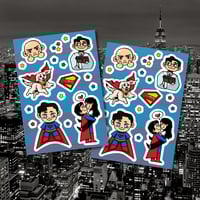 Supes Sticker Sheet