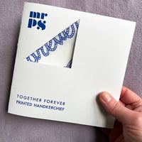 Image 3 of Together Forever Printed Cotton Handkerchief