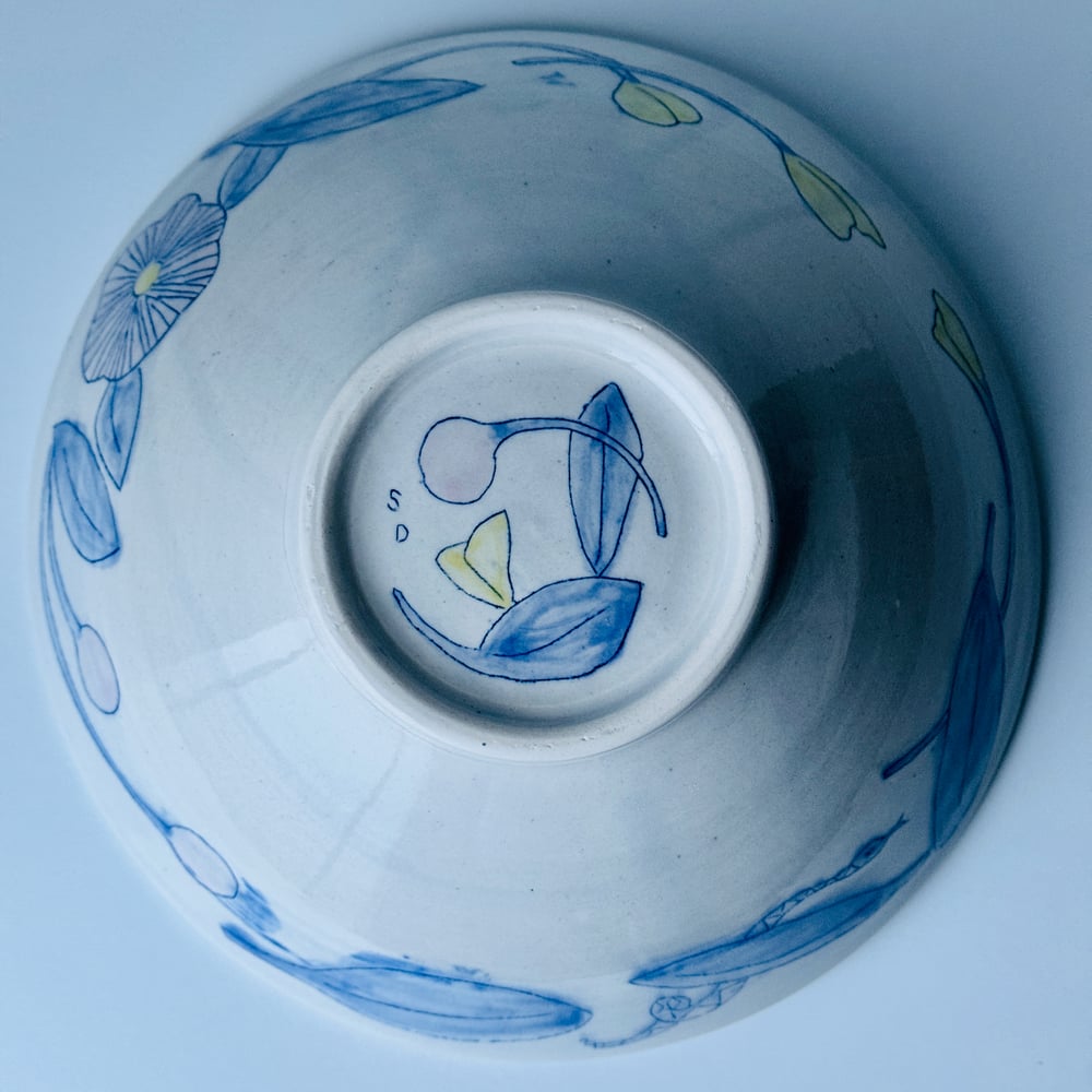 Image of Dahlia Bowl 2 with Gold Moon