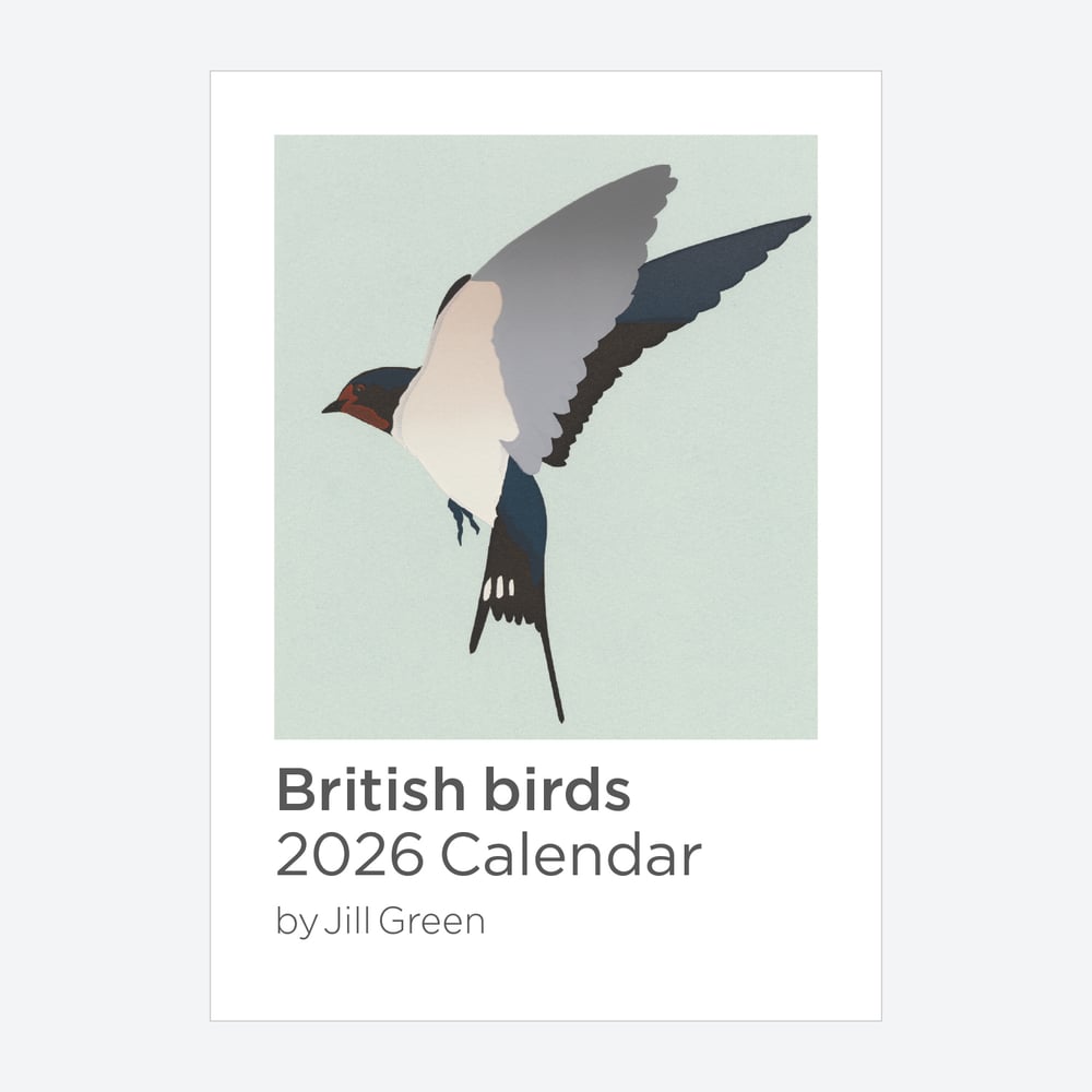 Image of 2026 British Birds Calendar – Free UK shipping!