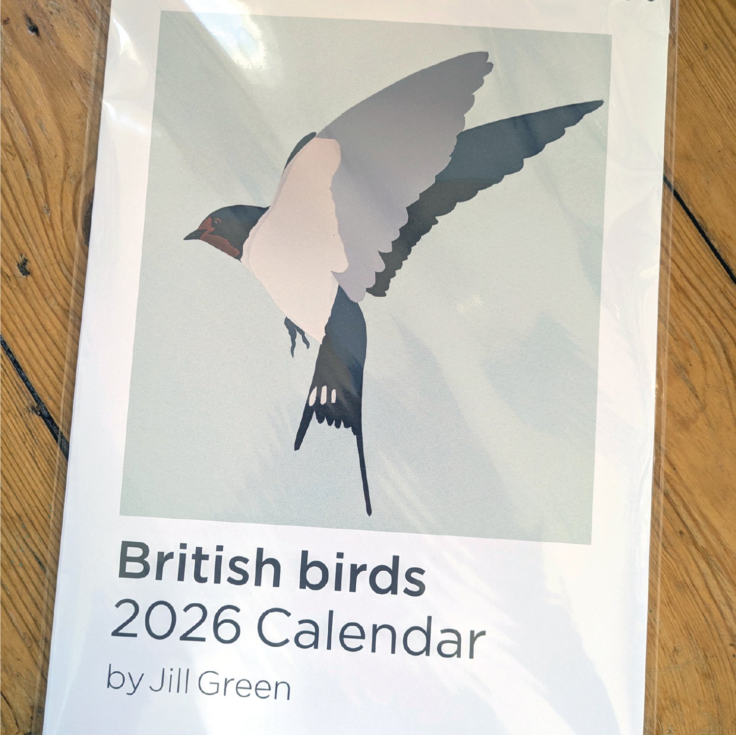 Image of 2026 British Birds Calendar – Free UK shipping!
