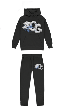 SKY IS THE LIMIT- BLACK TRACKSUIT