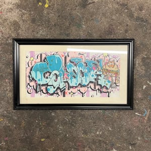 Image of SPACE Mck (Australia) original Framed illustaration