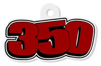 350 Logo Key Chain